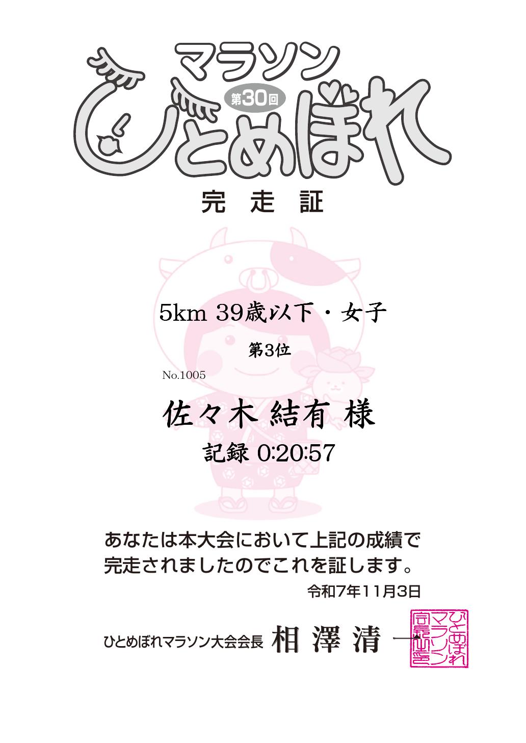 記録証