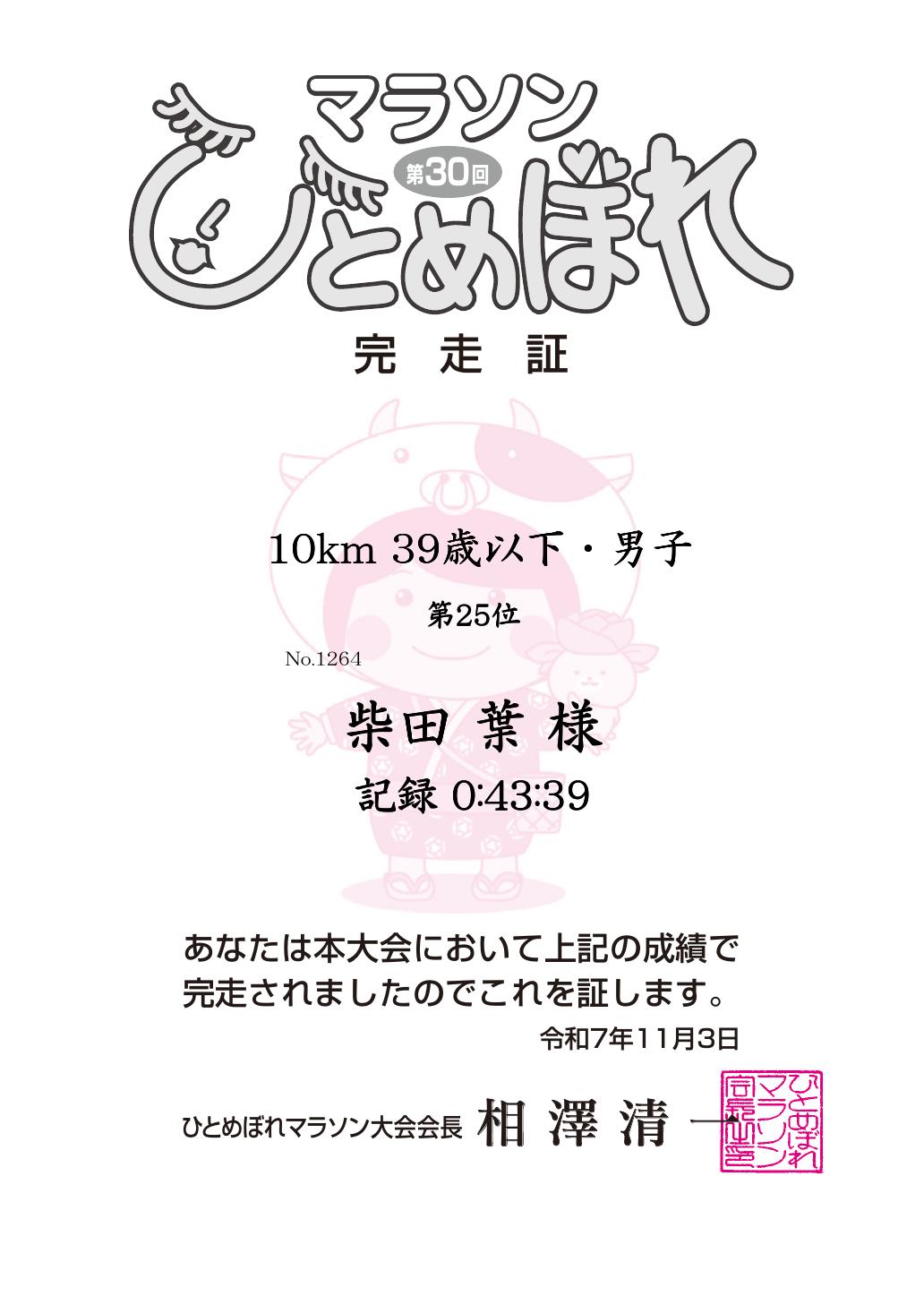 記録証