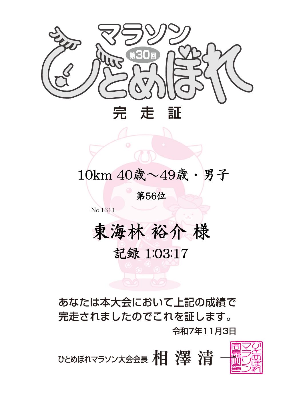 記録証