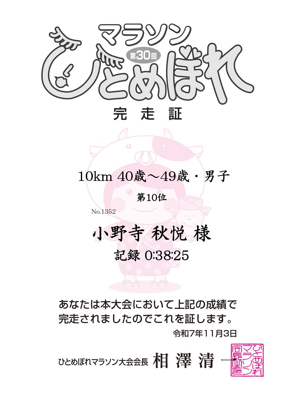 記録証