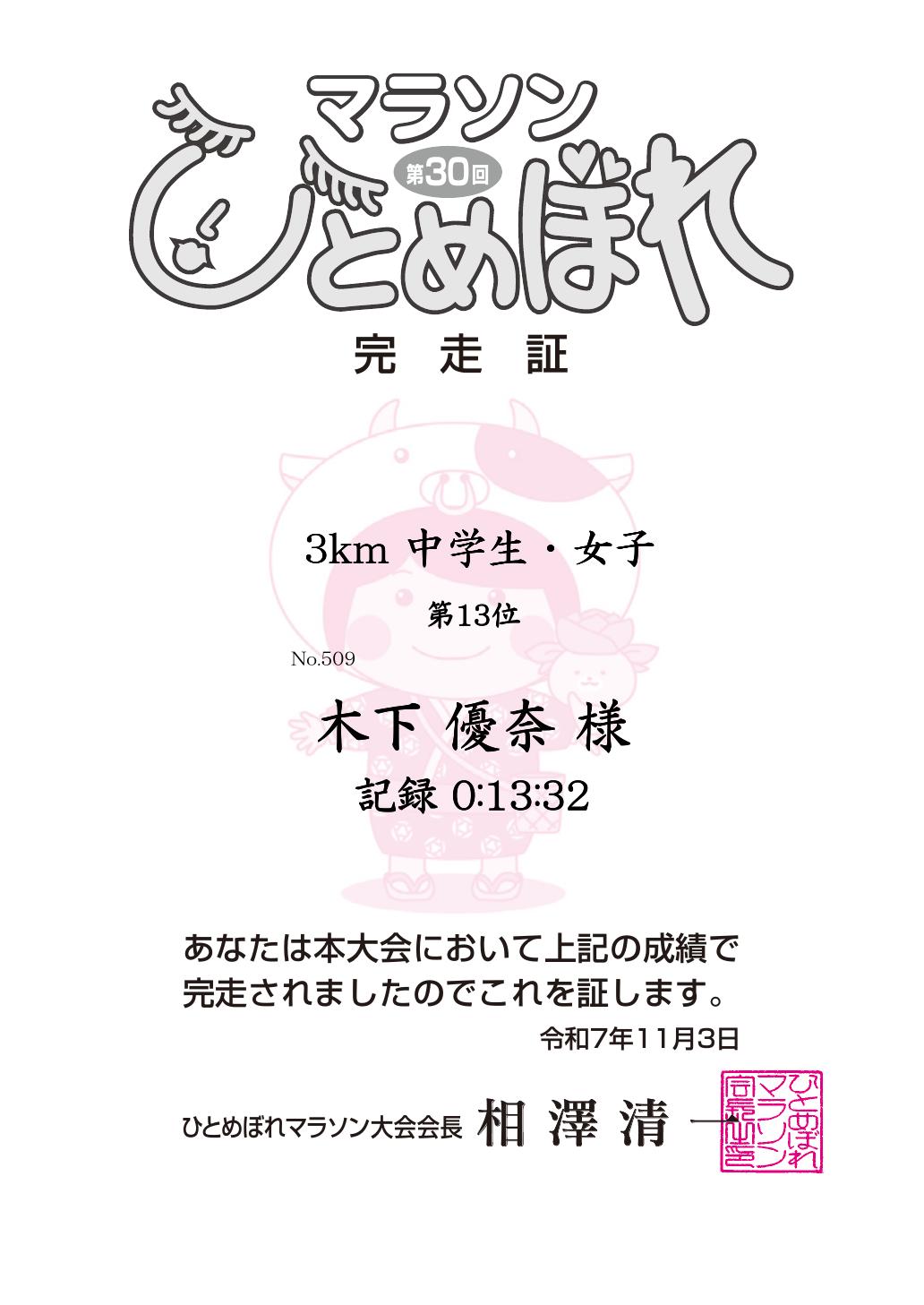 記録証