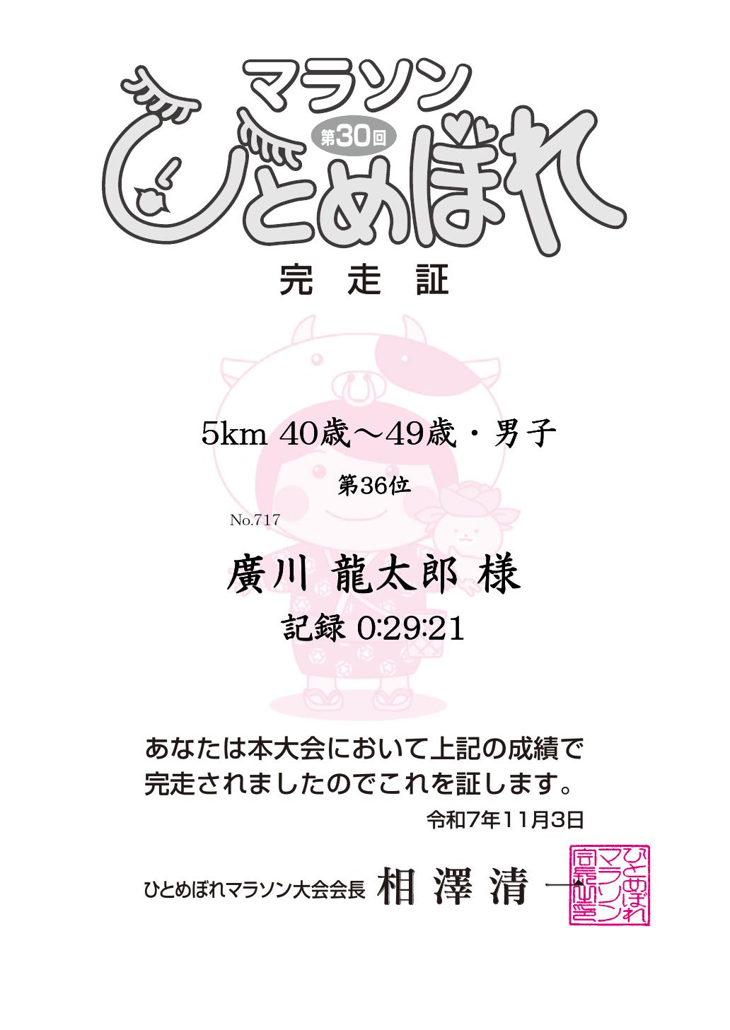 記録証