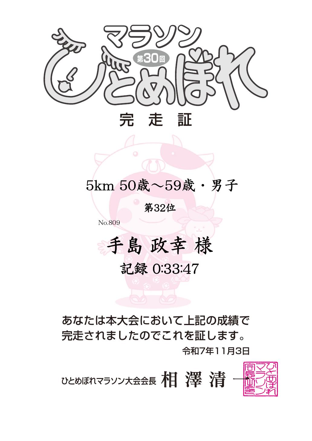 記録証