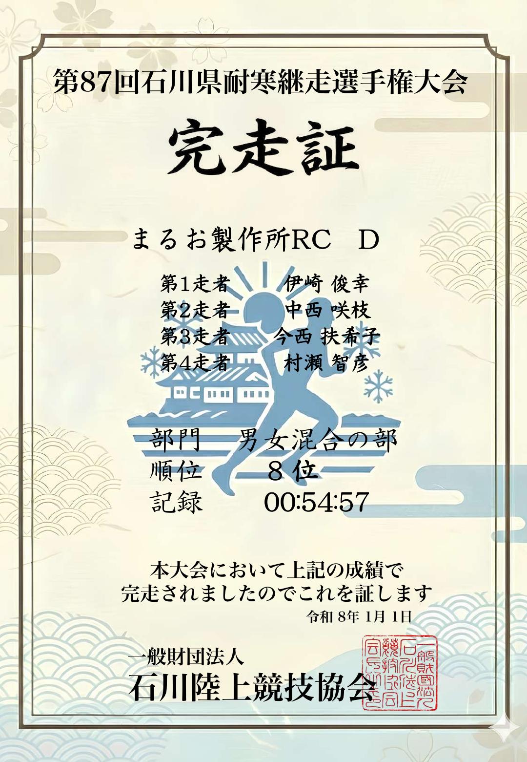 記録証