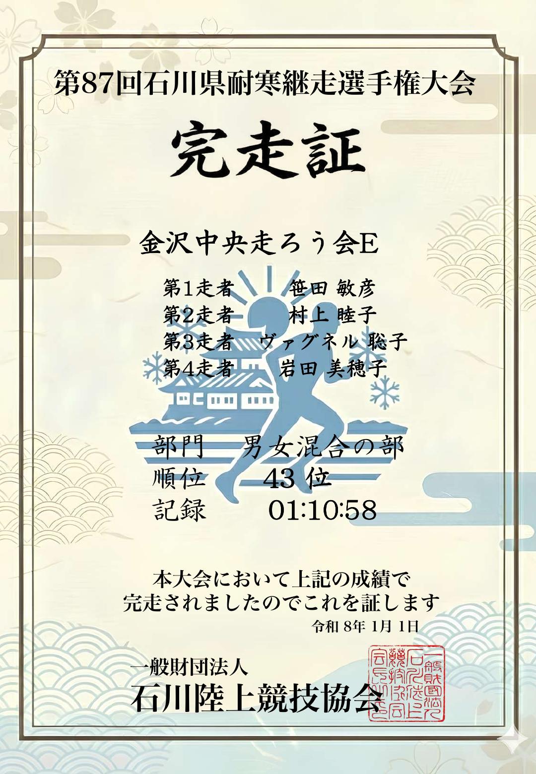 記録証