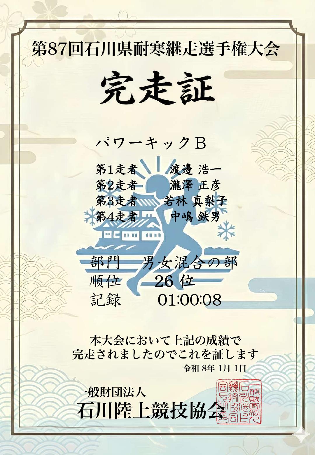記録証