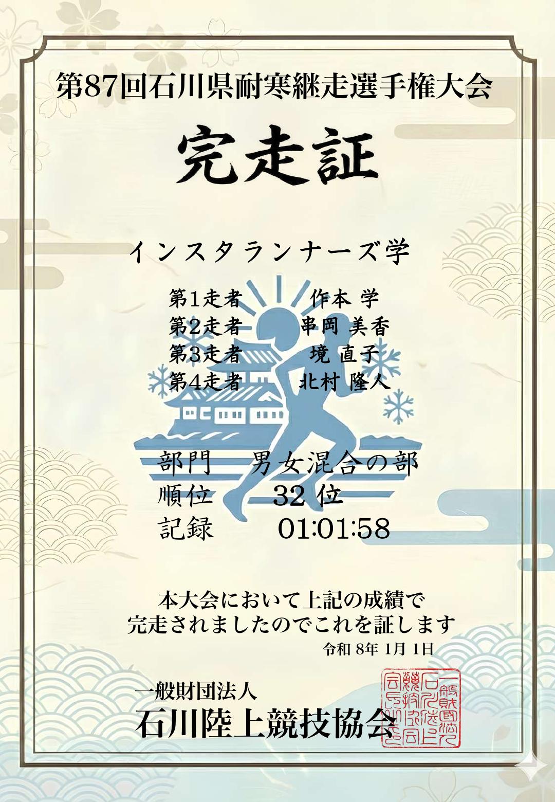 記録証