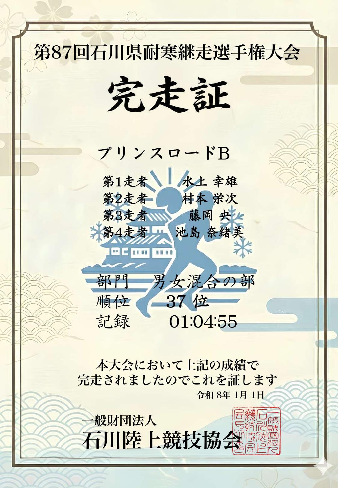 記録証
