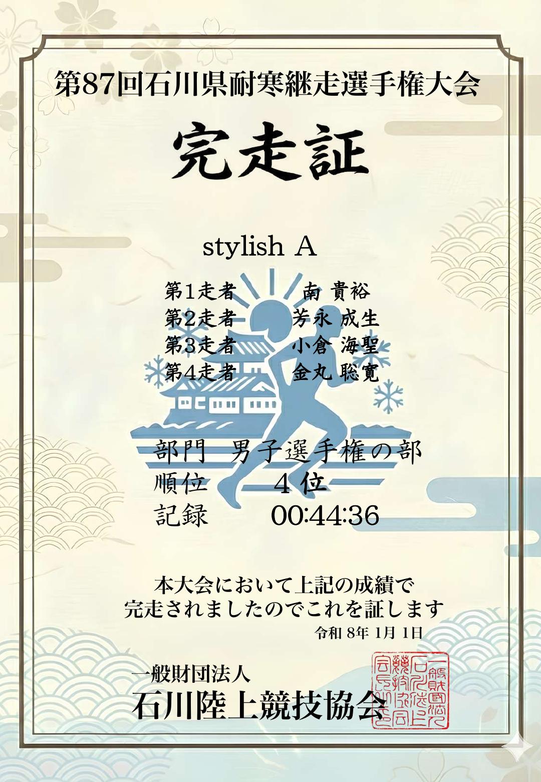 記録証