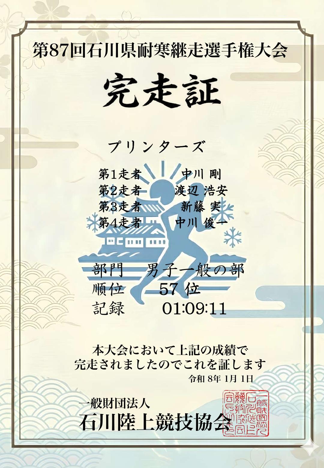 記録証