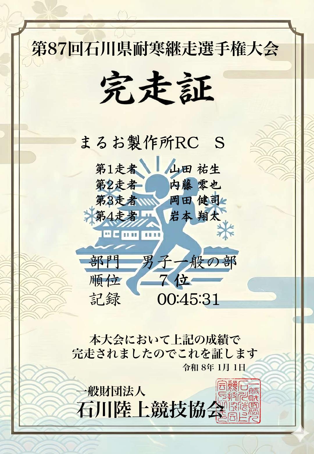 記録証