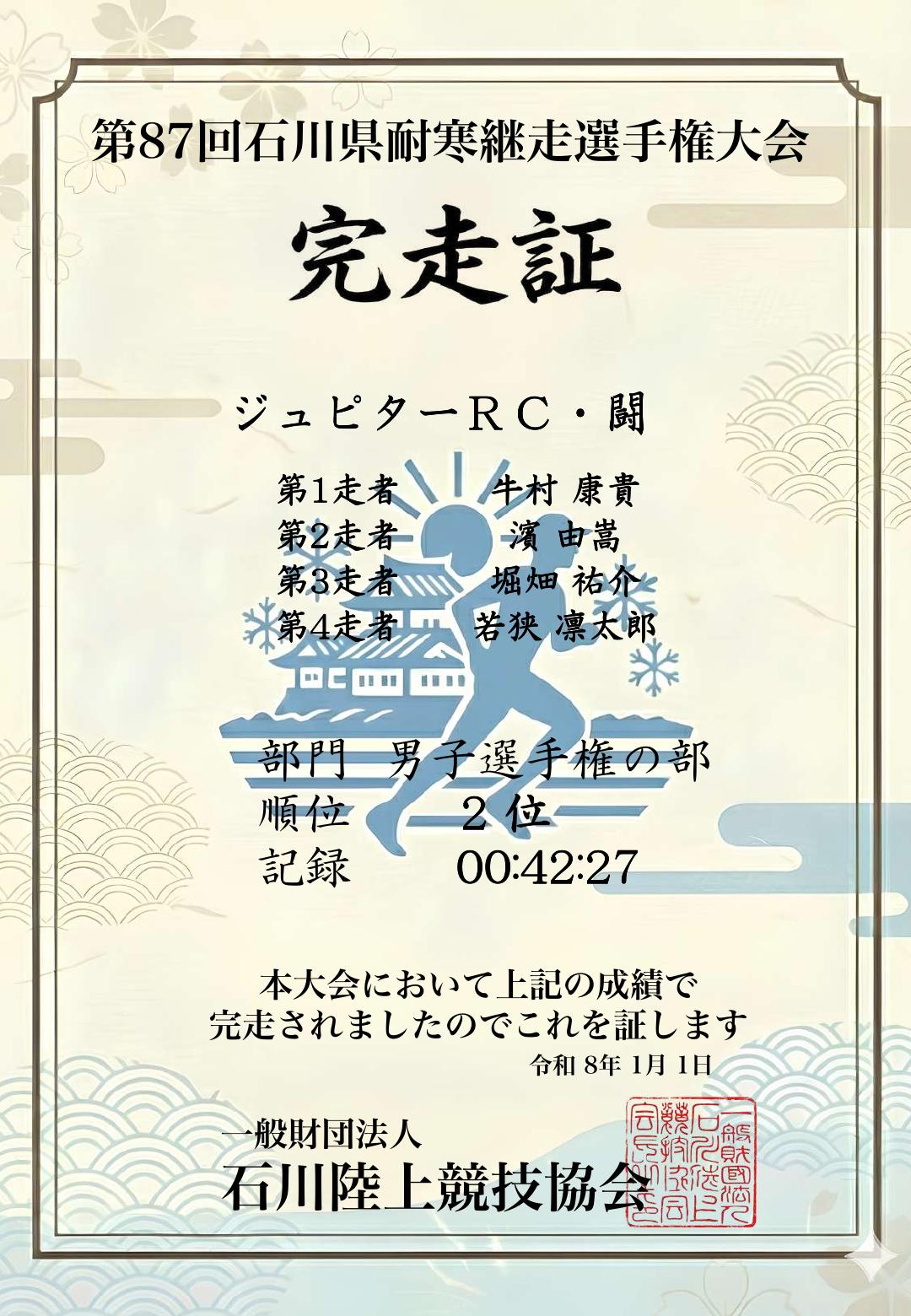 記録証