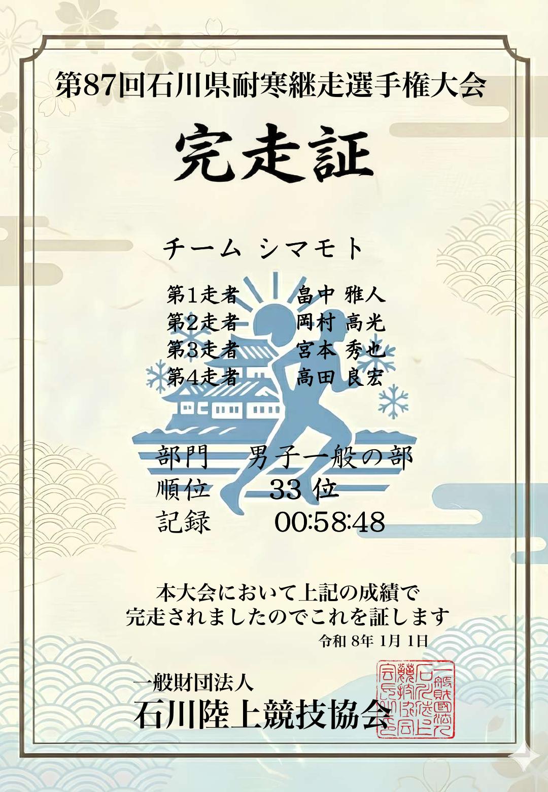 記録証
