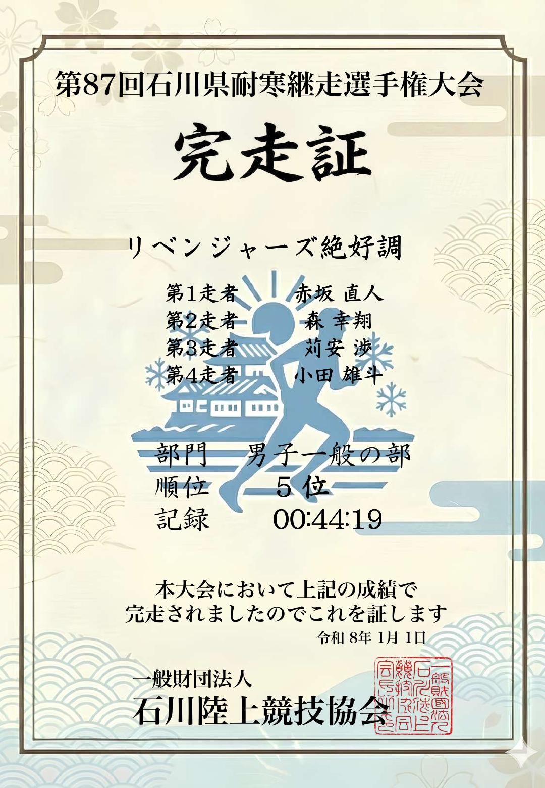 記録証