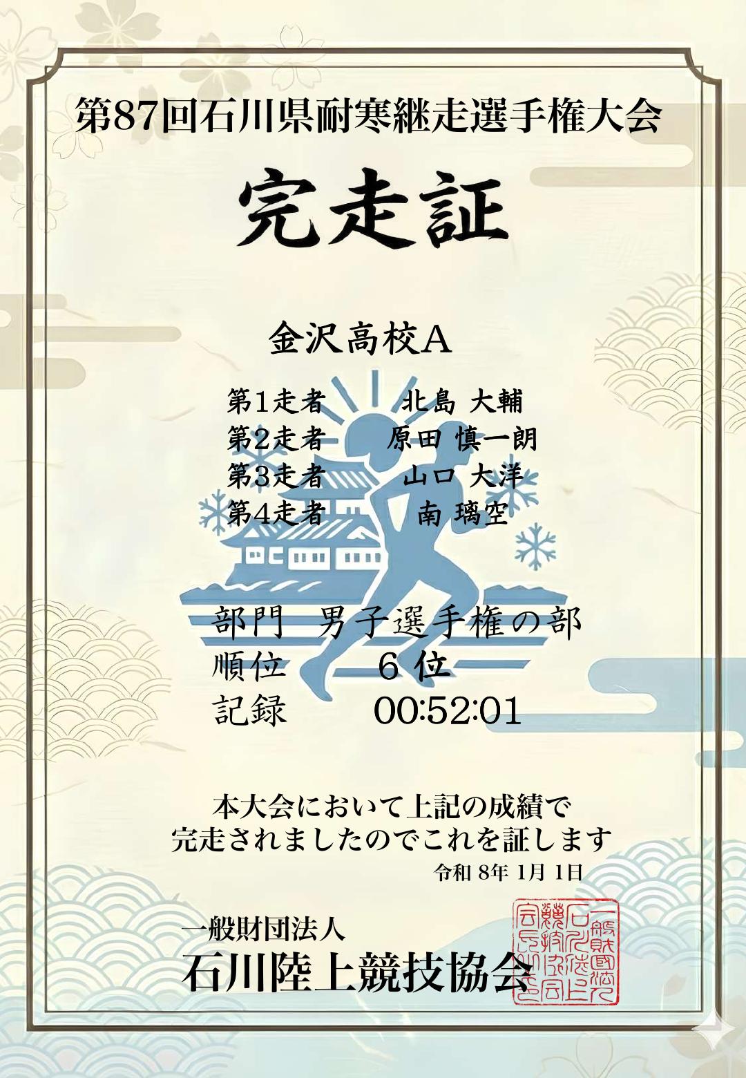 記録証