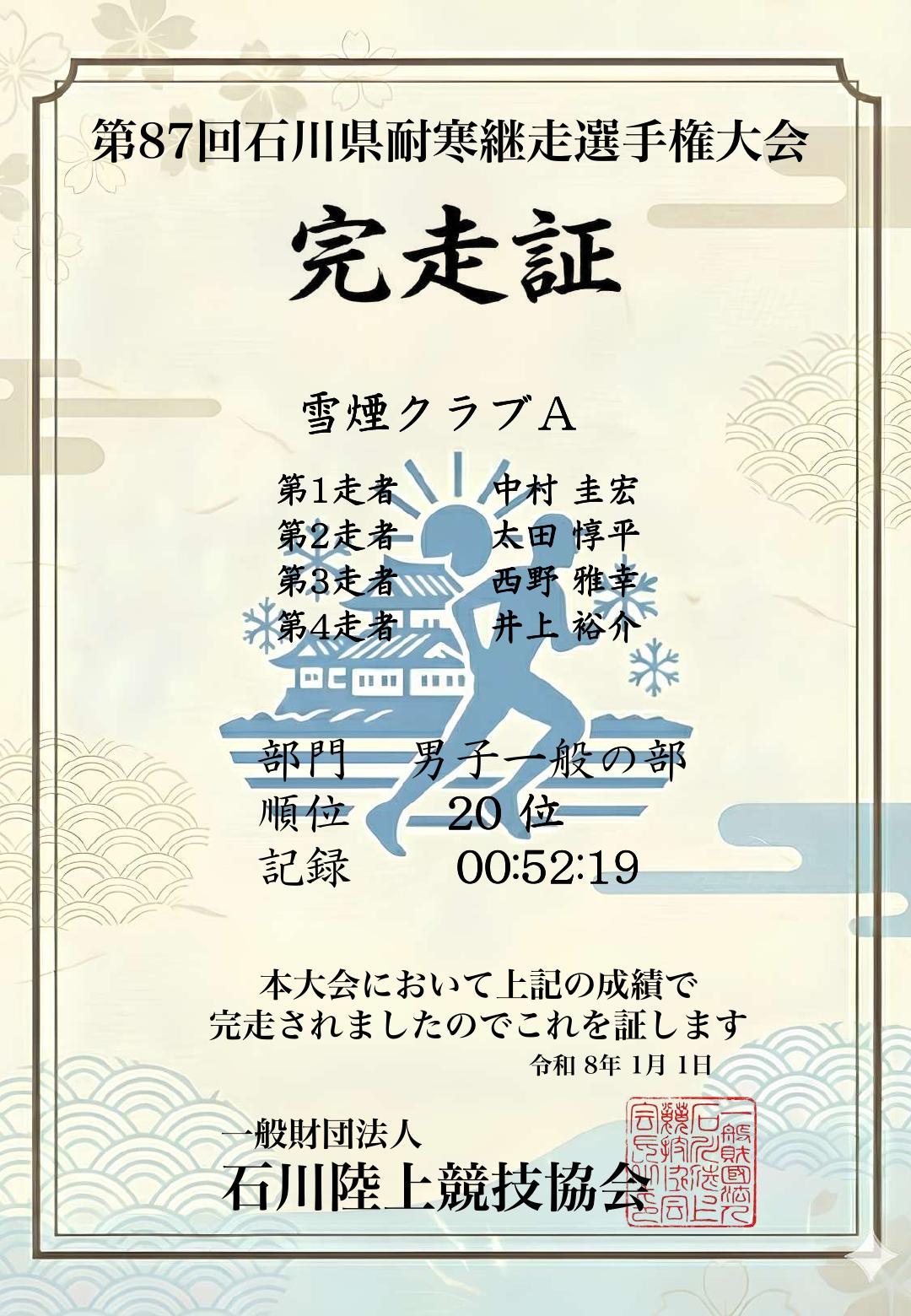 記録証