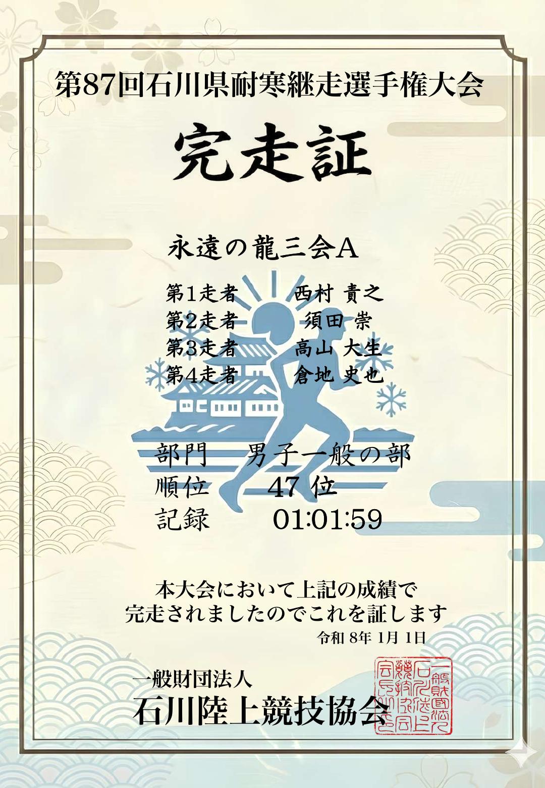 記録証