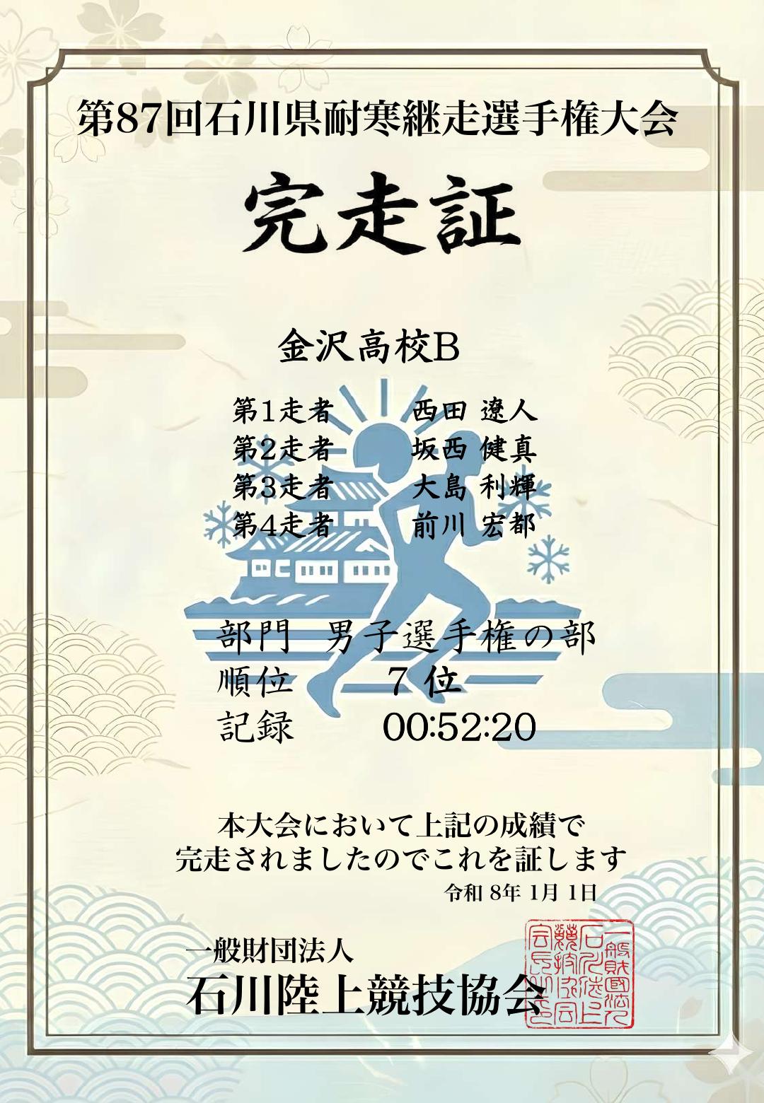 記録証