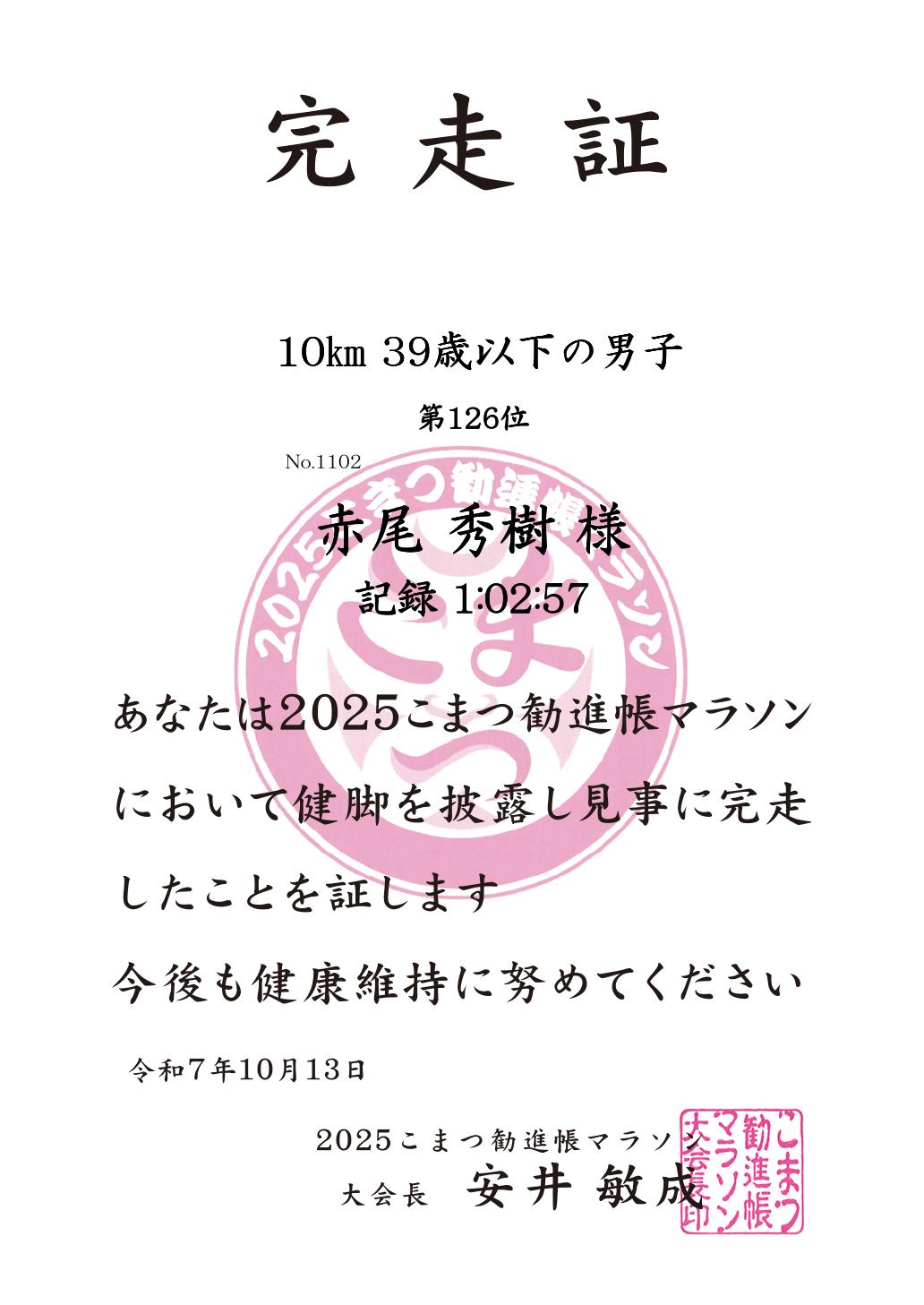 記録証