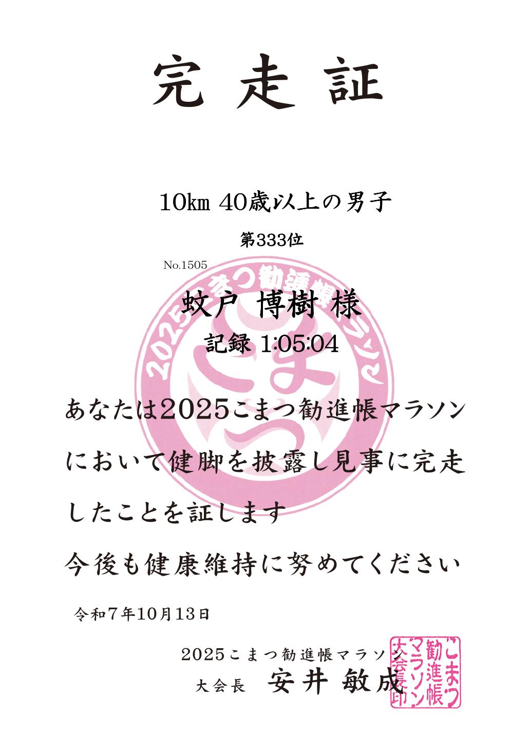 記録証