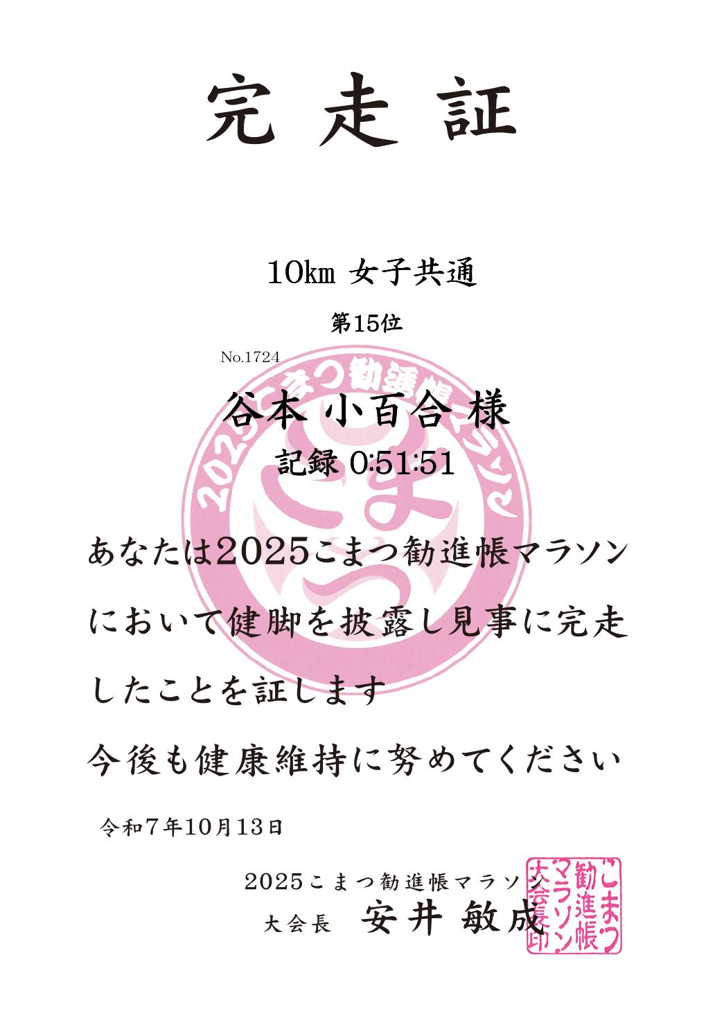 記録証