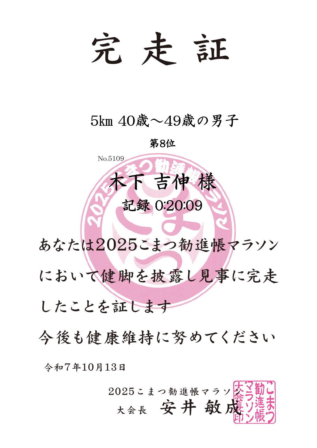 記録証