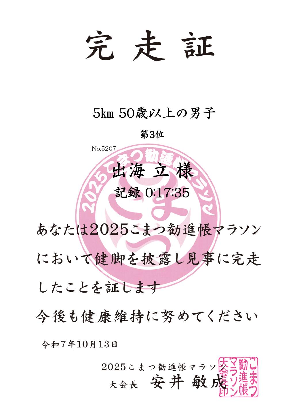 記録証
