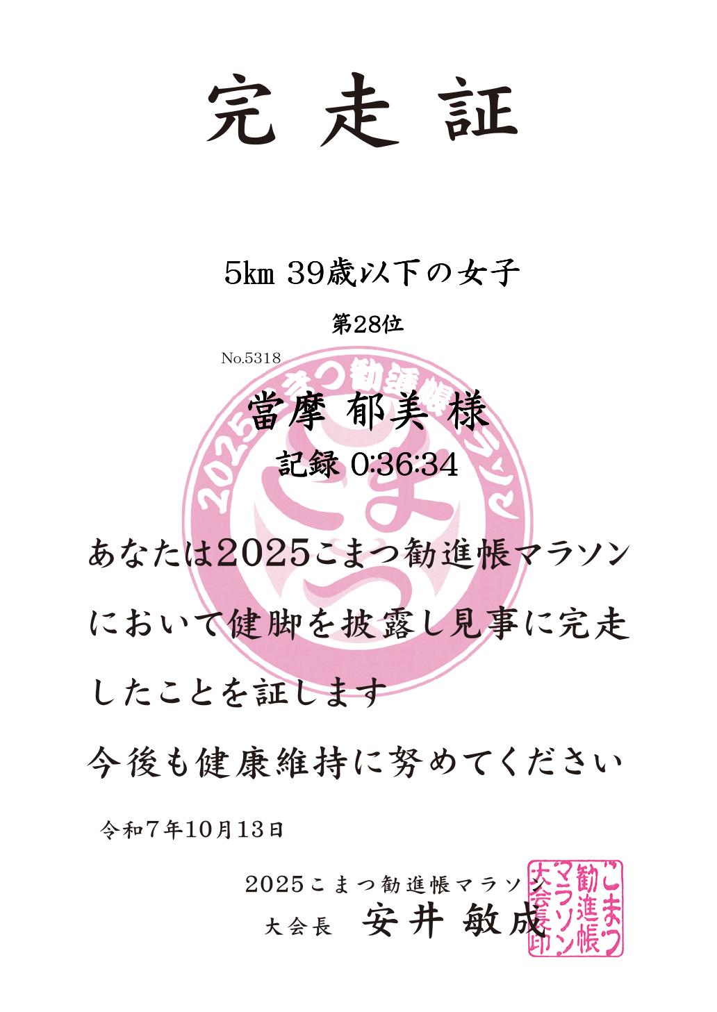 記録証