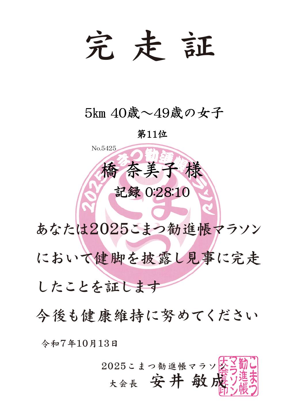 記録証