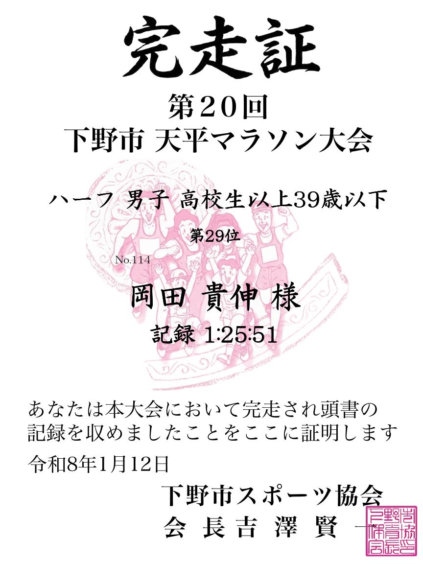 記録証
