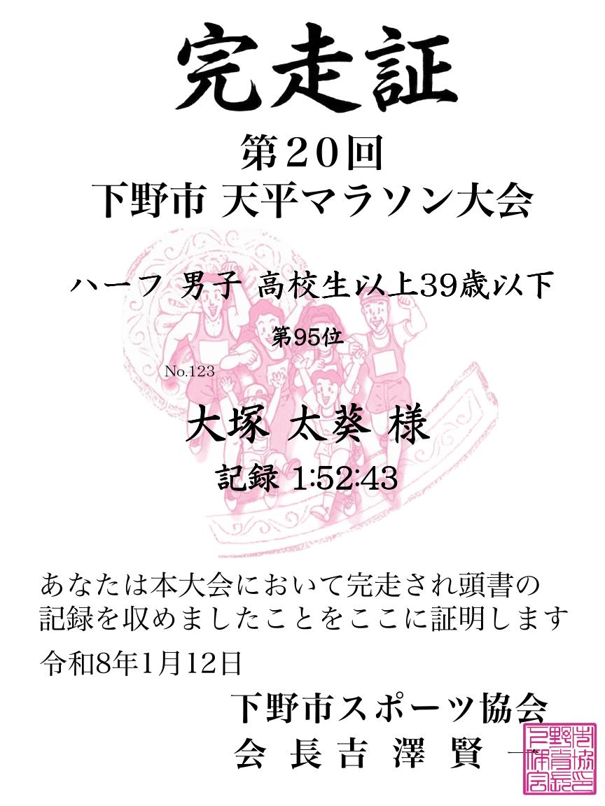 記録証