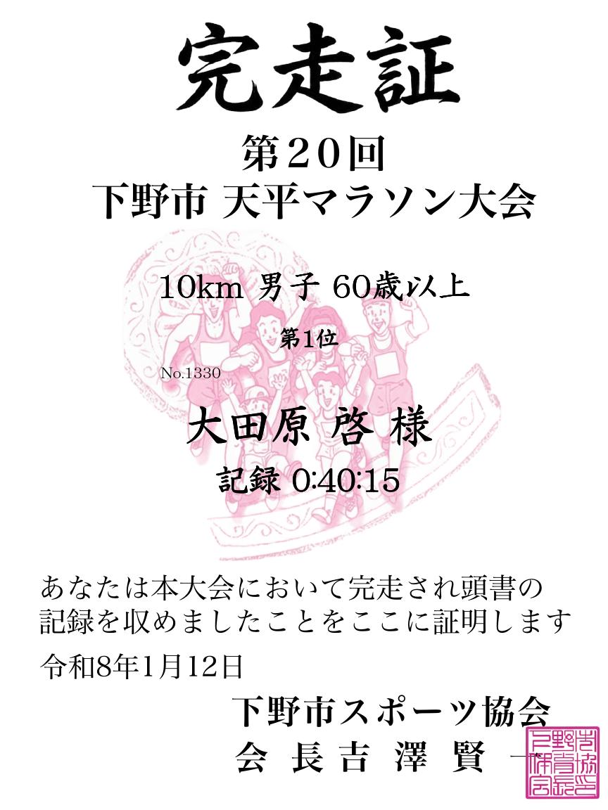 記録証