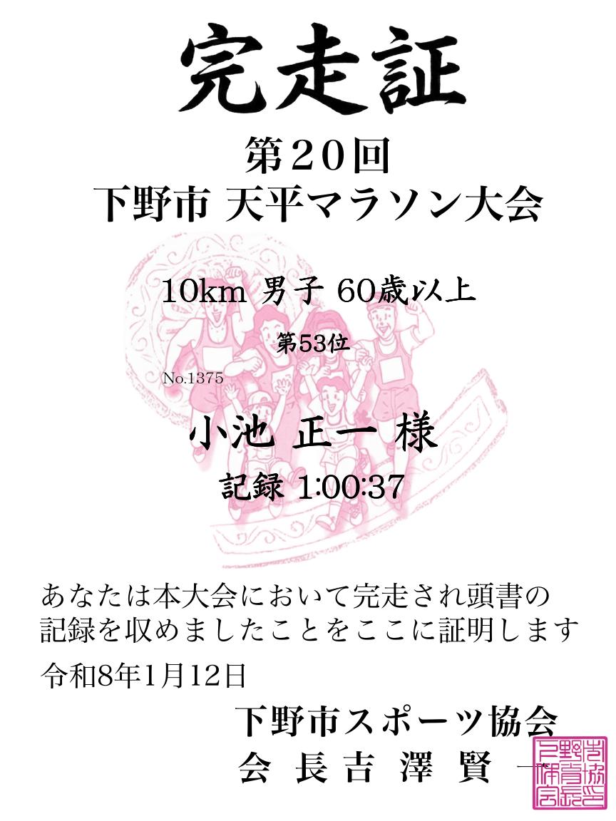 記録証
