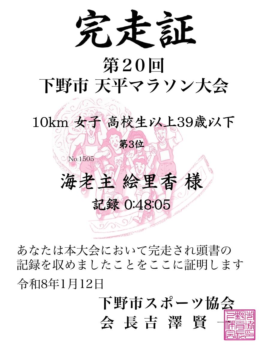 記録証