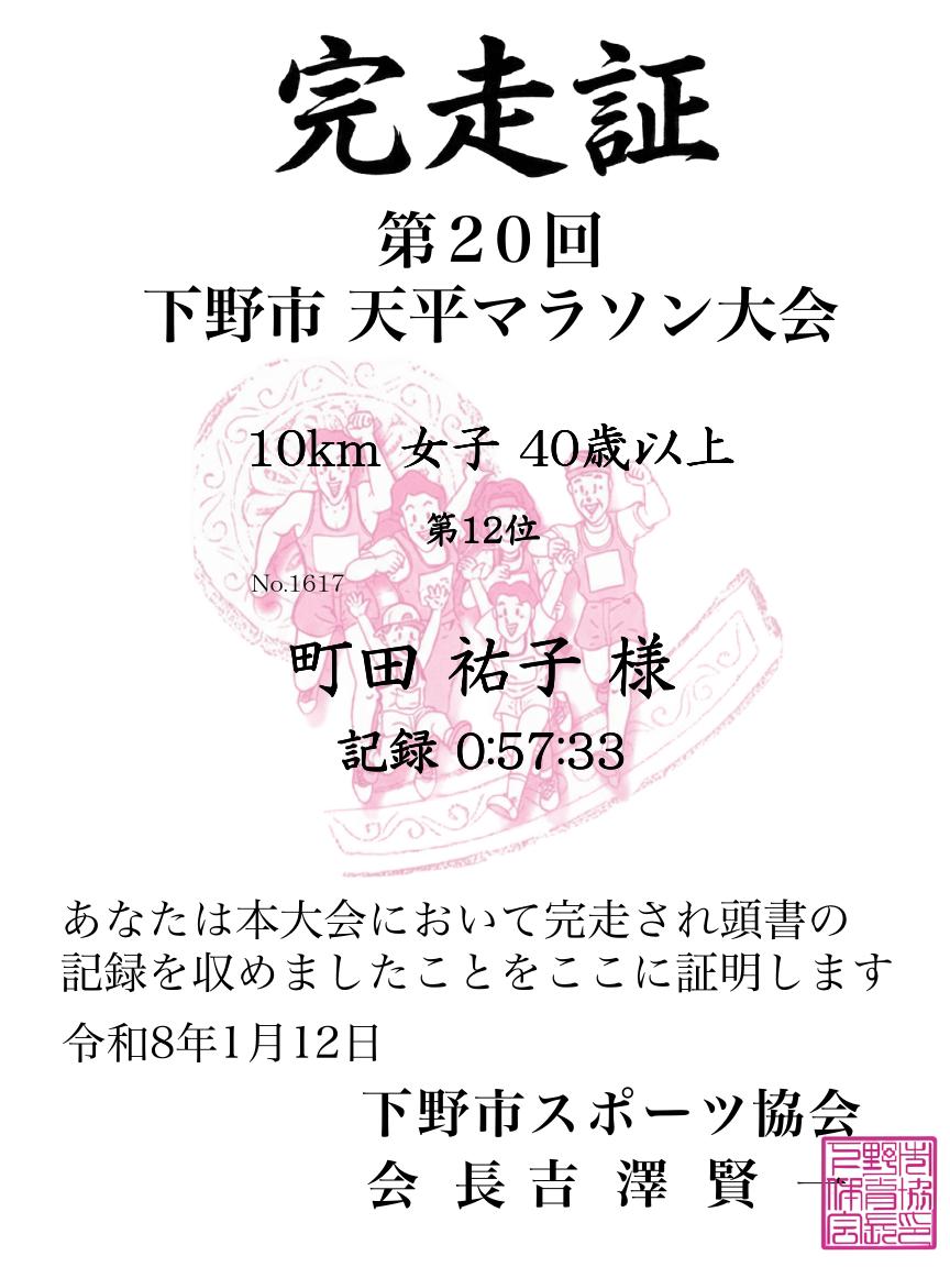記録証