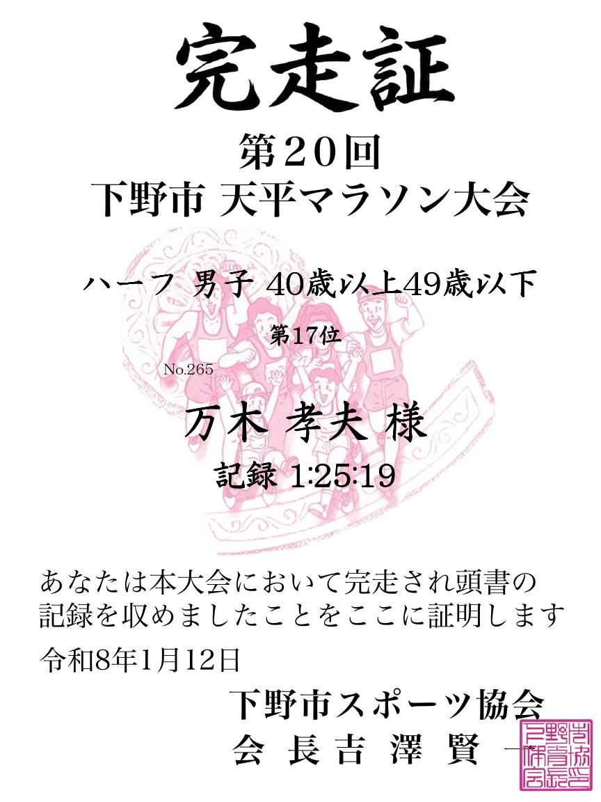 記録証