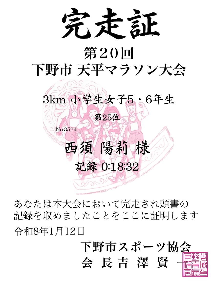 記録証