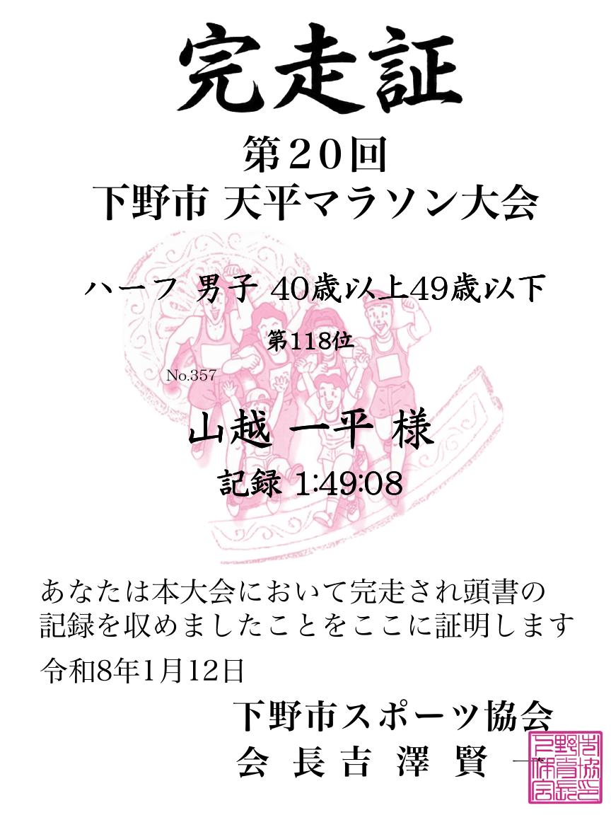 記録証