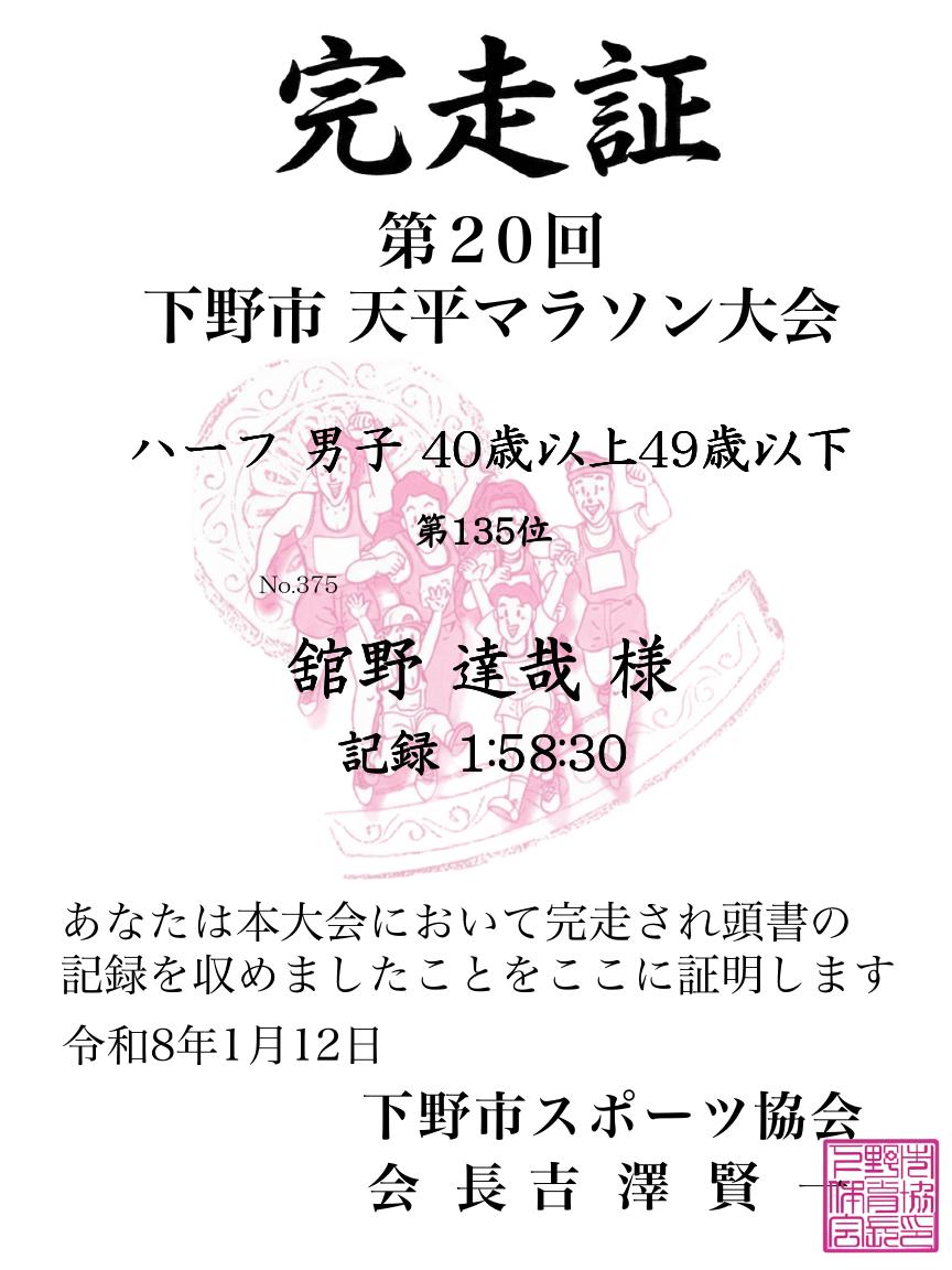 記録証