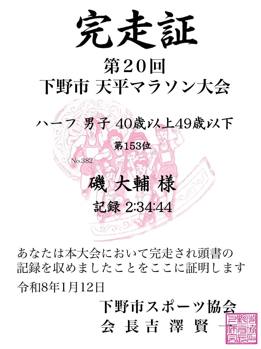 記録証
