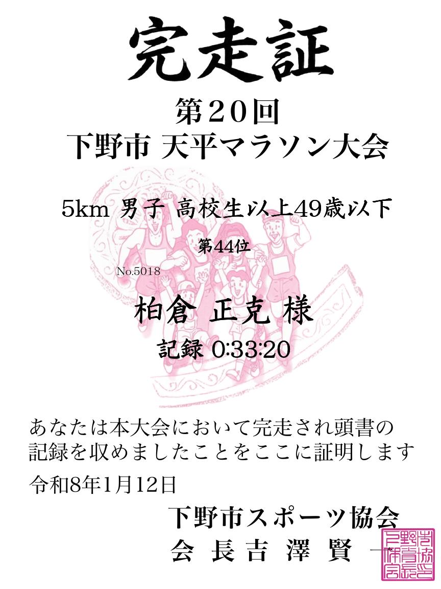 記録証