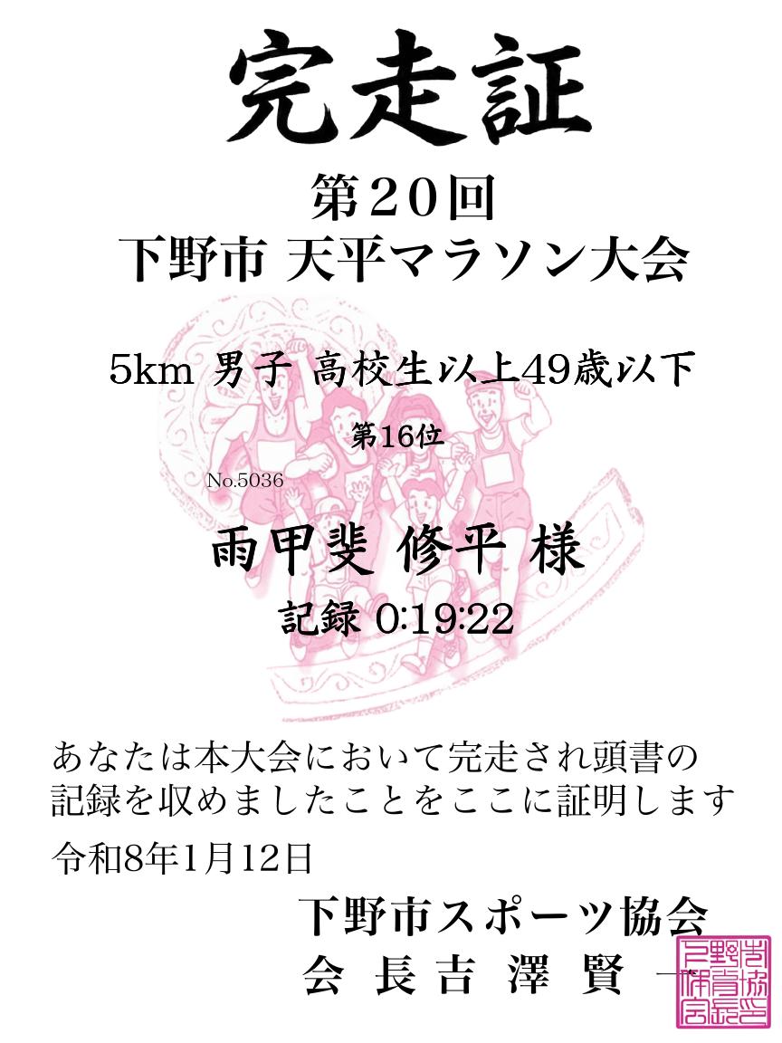 記録証