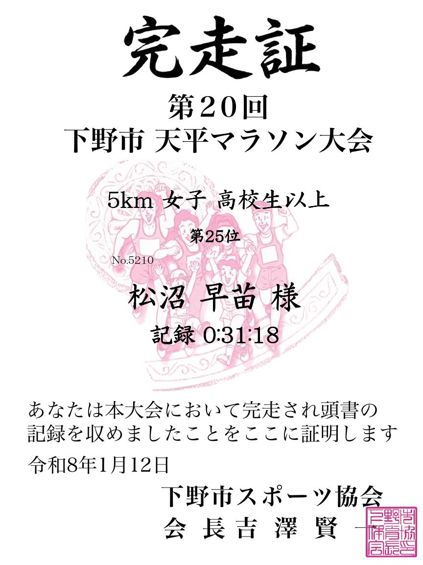 記録証