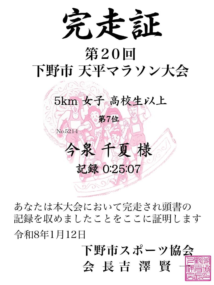 記録証
