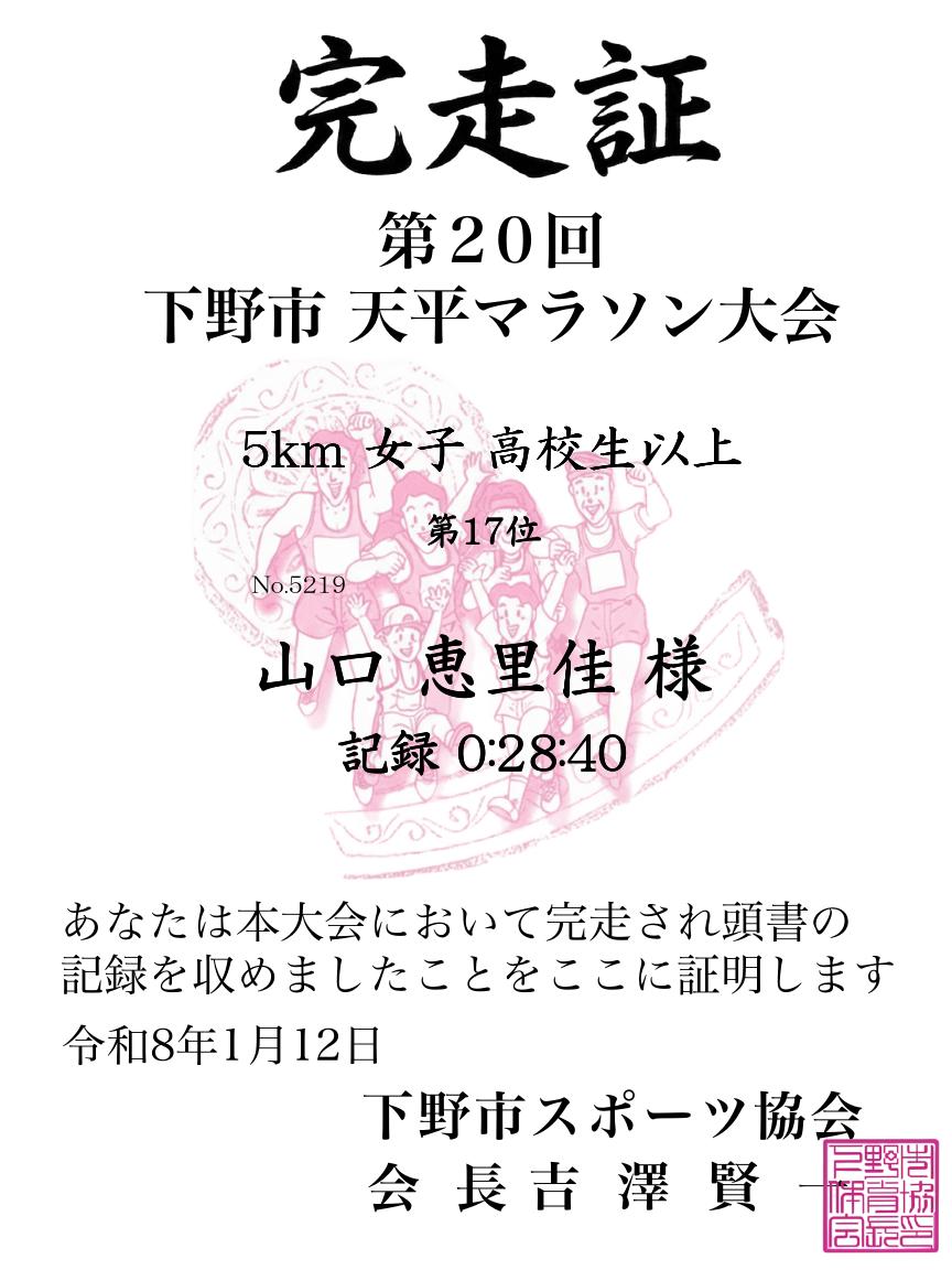 記録証