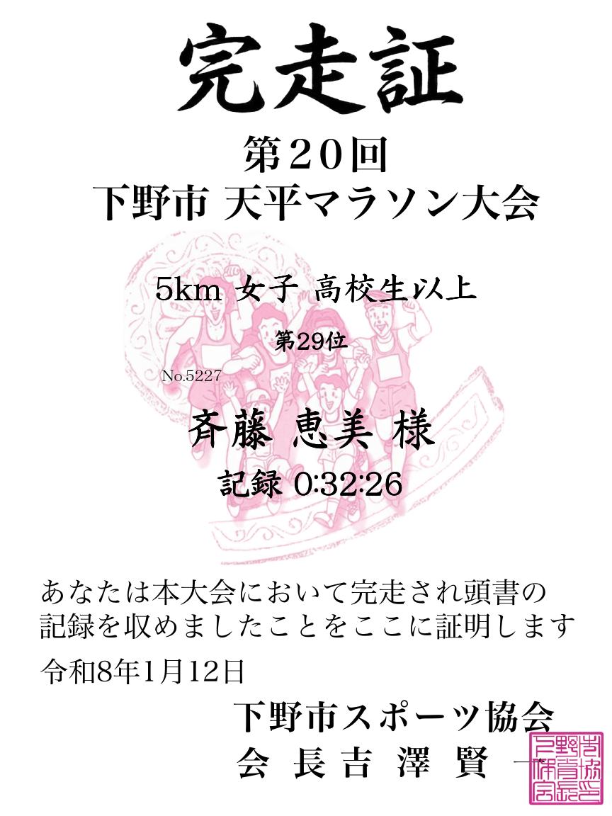 記録証