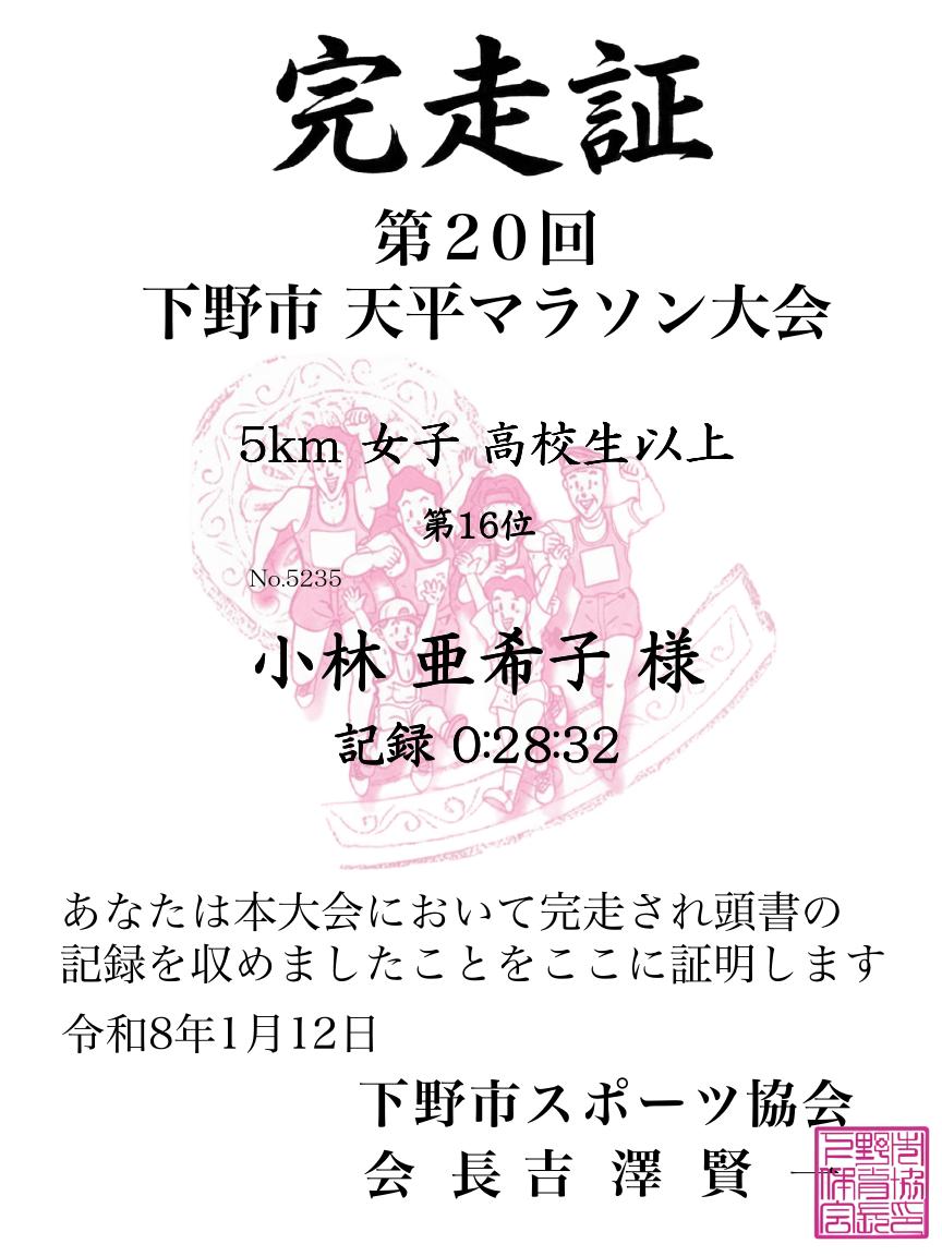記録証