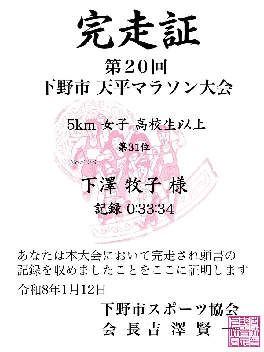記録証