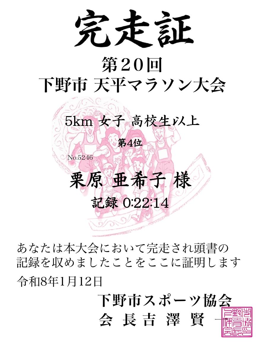 記録証
