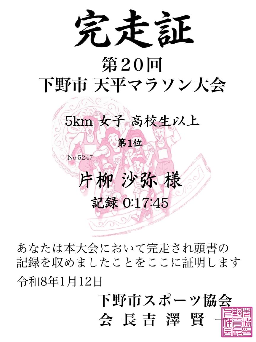 記録証